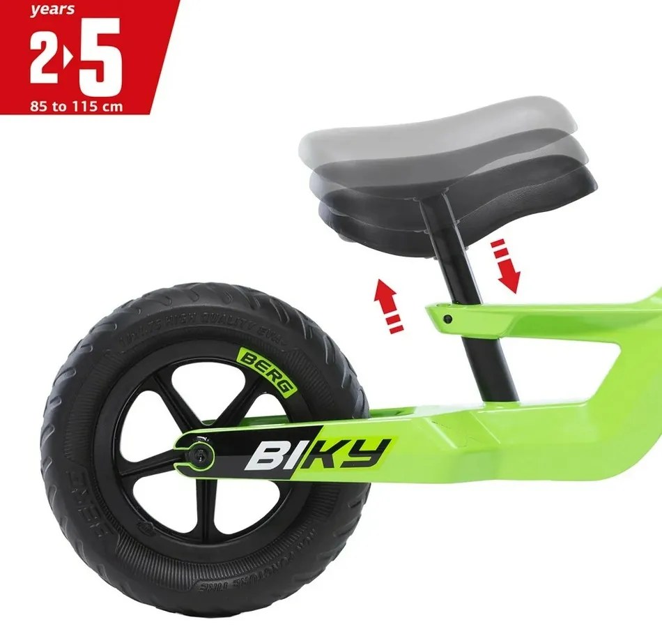BERG Biky mini robogó, zöld