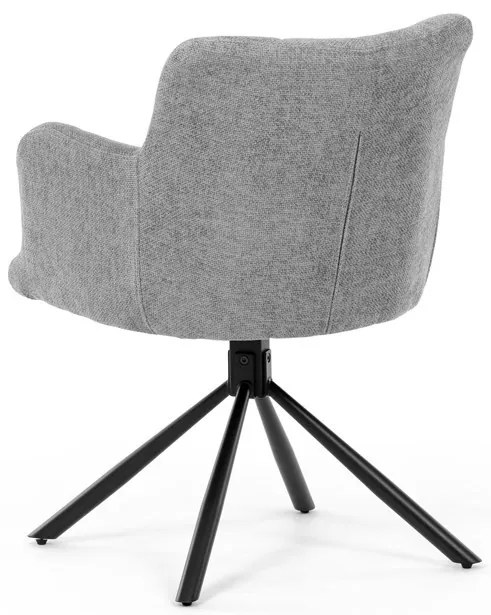 Szürke Szövet Étkezőszék. DCH-T1122 GREY2