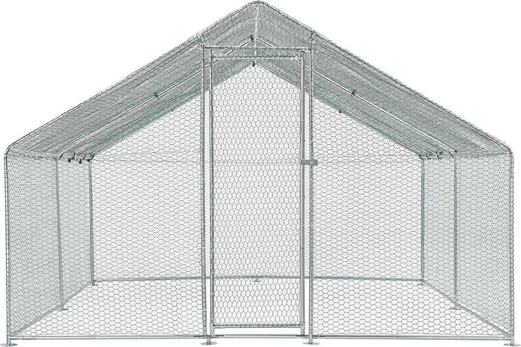Juskys Kültéri tyúkól - 3x4x2 m
