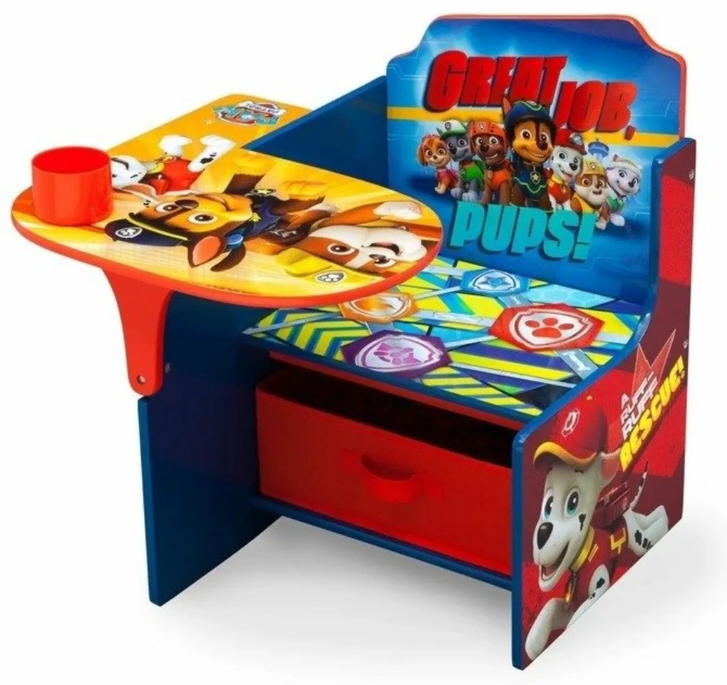 gyerekek rajz asztal paw patrol