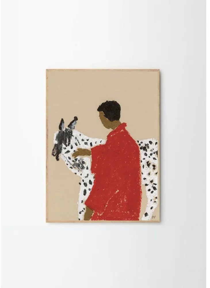 Poszter 30x40 cm Spotted Horse – Isabelle Vandeplassche – The Poster Club