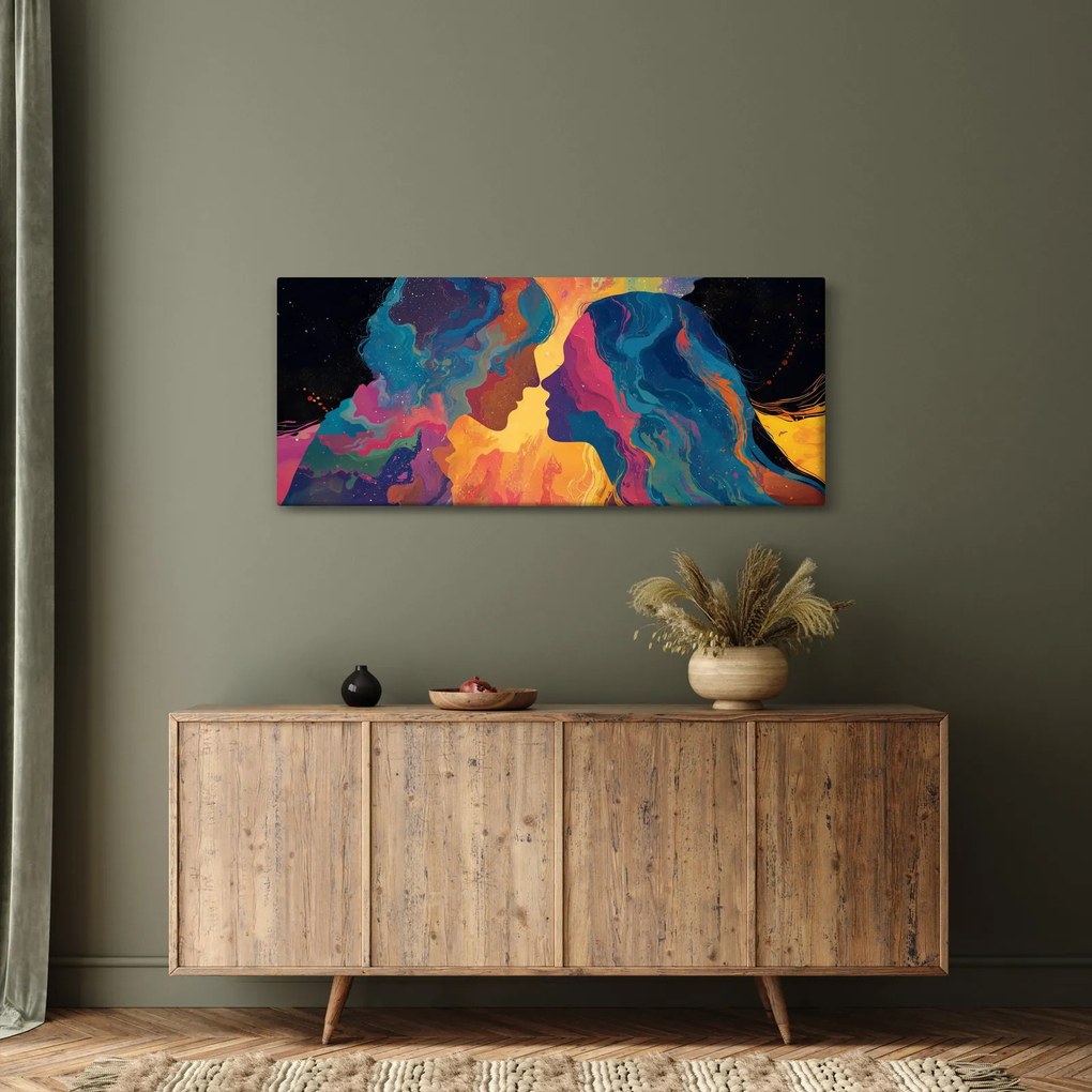 Kép - Kozmikus szerelem (120x50 cm)