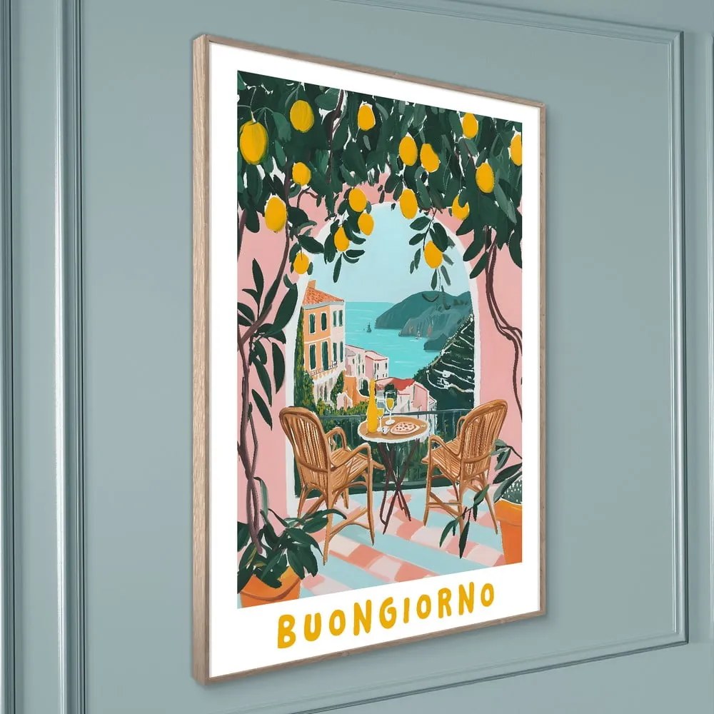 Kép 50x70 cm Balcony I – Styler