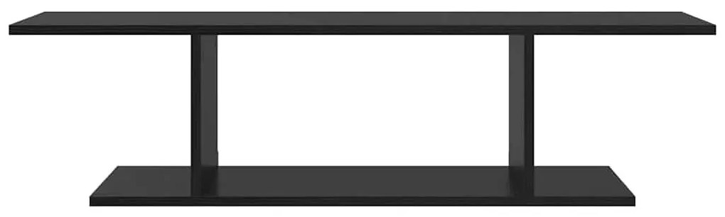 TV szekrény Fekete 103 x 30 x 26,5 cm Faanyag