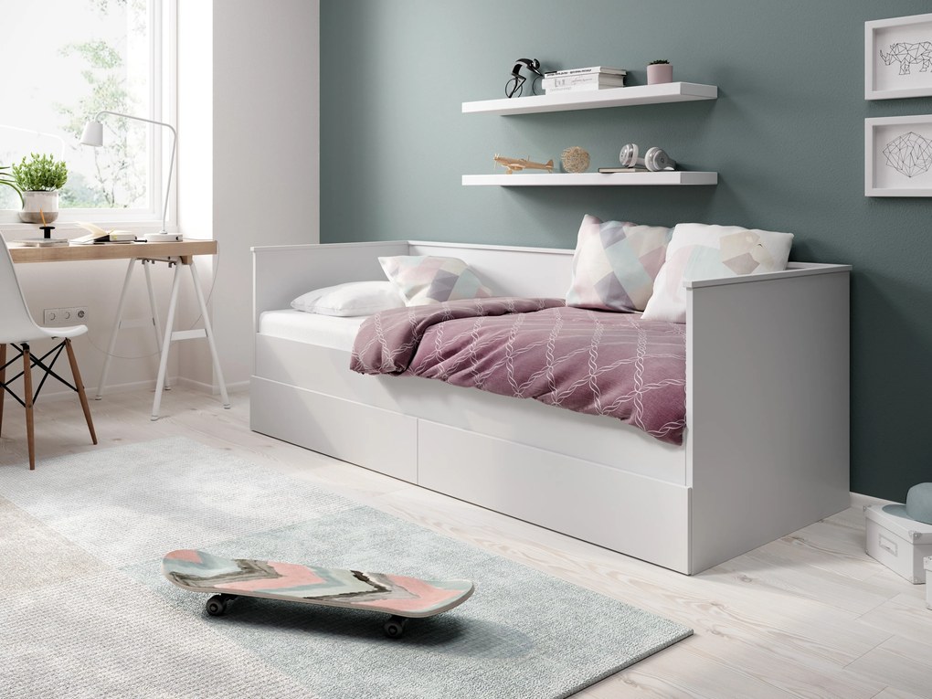 Széthúzható gyerekágy 200x80-160 cm. Akció -16%. 1052335