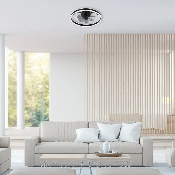 Rabalux 71337-LED Dimmelhető mennyezeti lámpa ventilátorral FANFY 40W/230V 3000/4000/6000K + távirányító