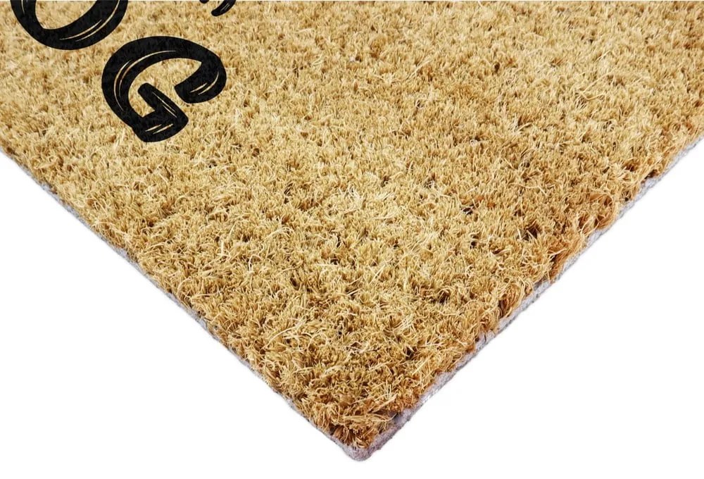 Kókuszrost lábtörlő 40x60 cm Life Is Better With a Dog – Artsy Doormats