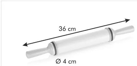 Tescoma DELÍCIA Nyújtófa állítható magassággal, 20 cm