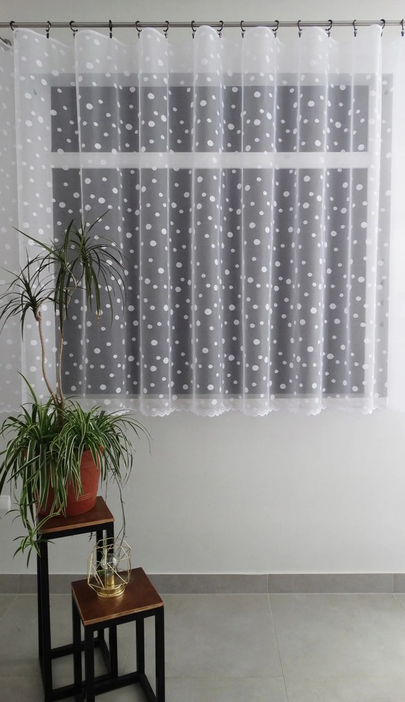 Mg Függöny 32386 jacquard 400x160cm Kész Szalaggal M