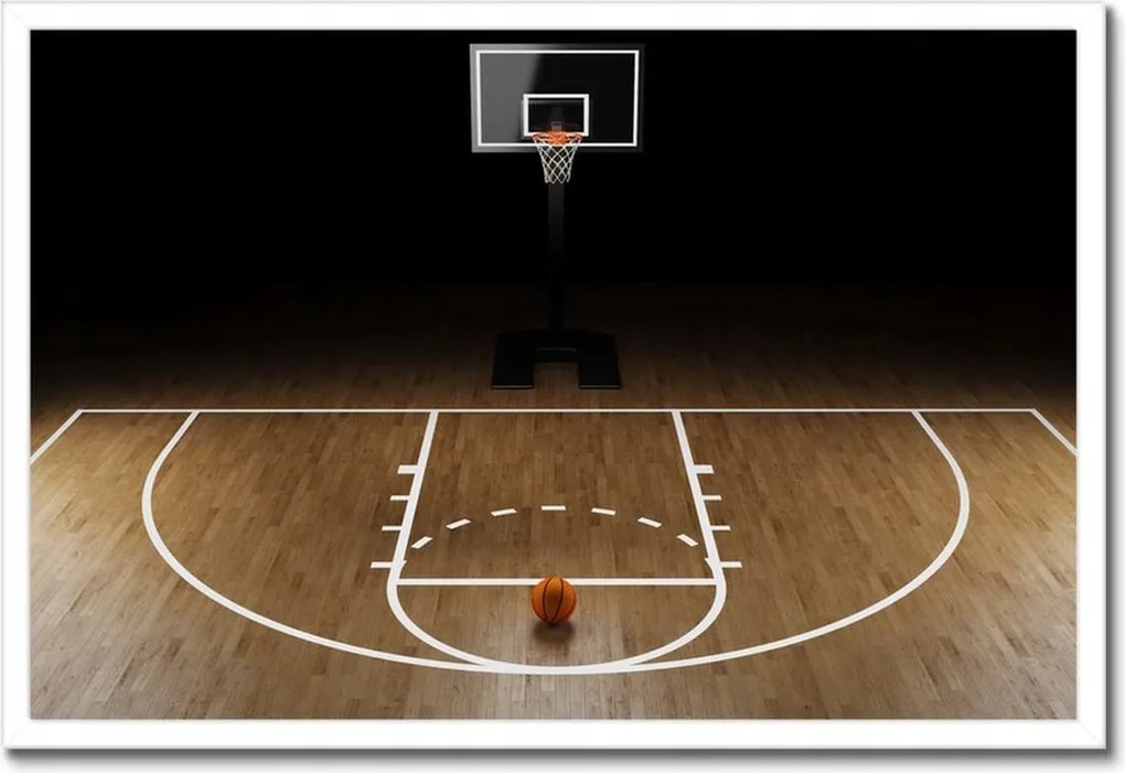 Poszterek keretben 60x40 Kosárlabda tábla