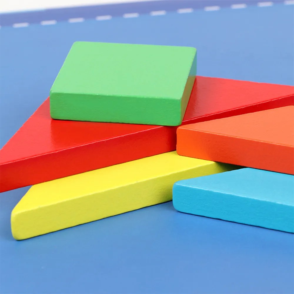 Mágneses tangram fajáték