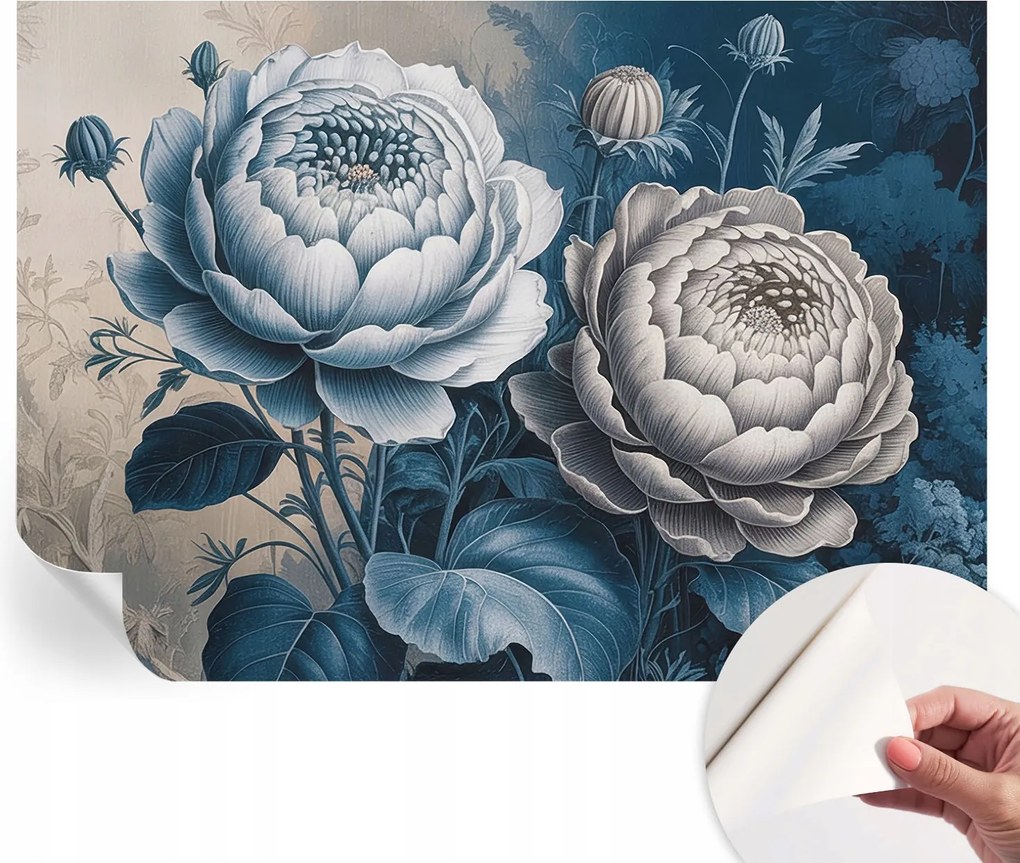 Öntapadós Dekoratív Fotótapéta Hálószobába Romantikus virágok 208x146