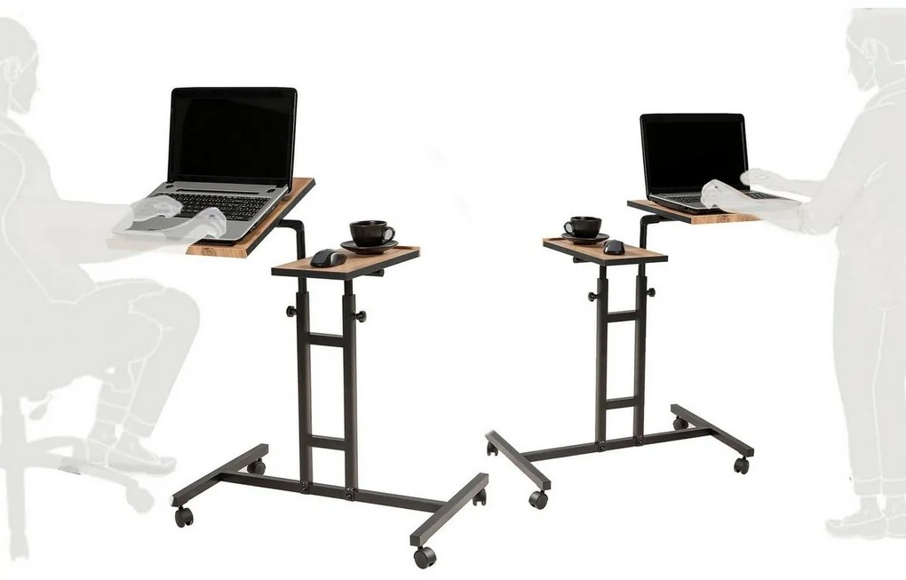 Glen Atlantic Pine laptop asztal