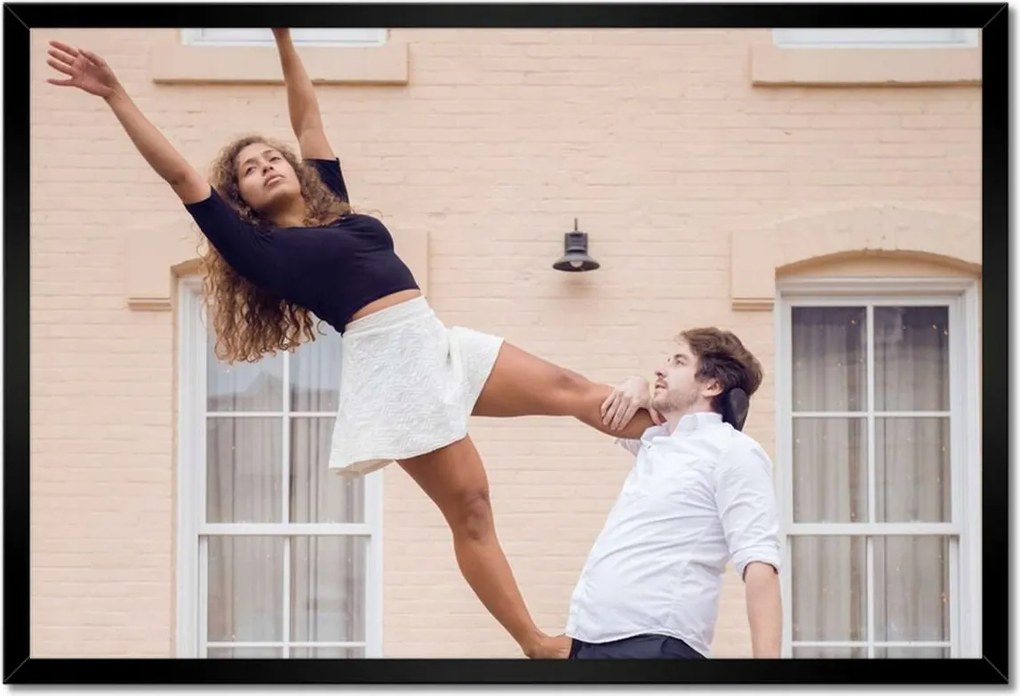 Poszterek keretben 60x40 Szeretem a táncot Tánc