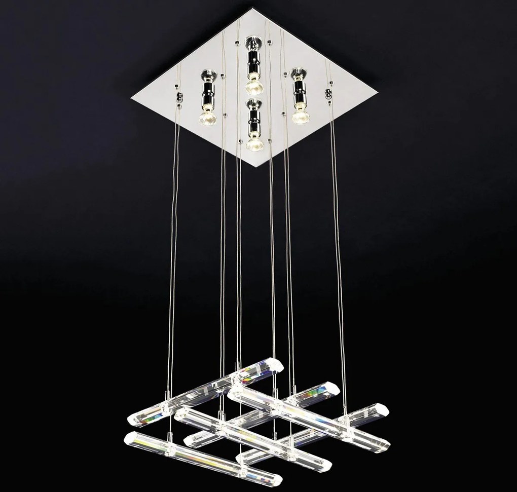 Italux modern függeszték diamond króm itxmd8103-16b3