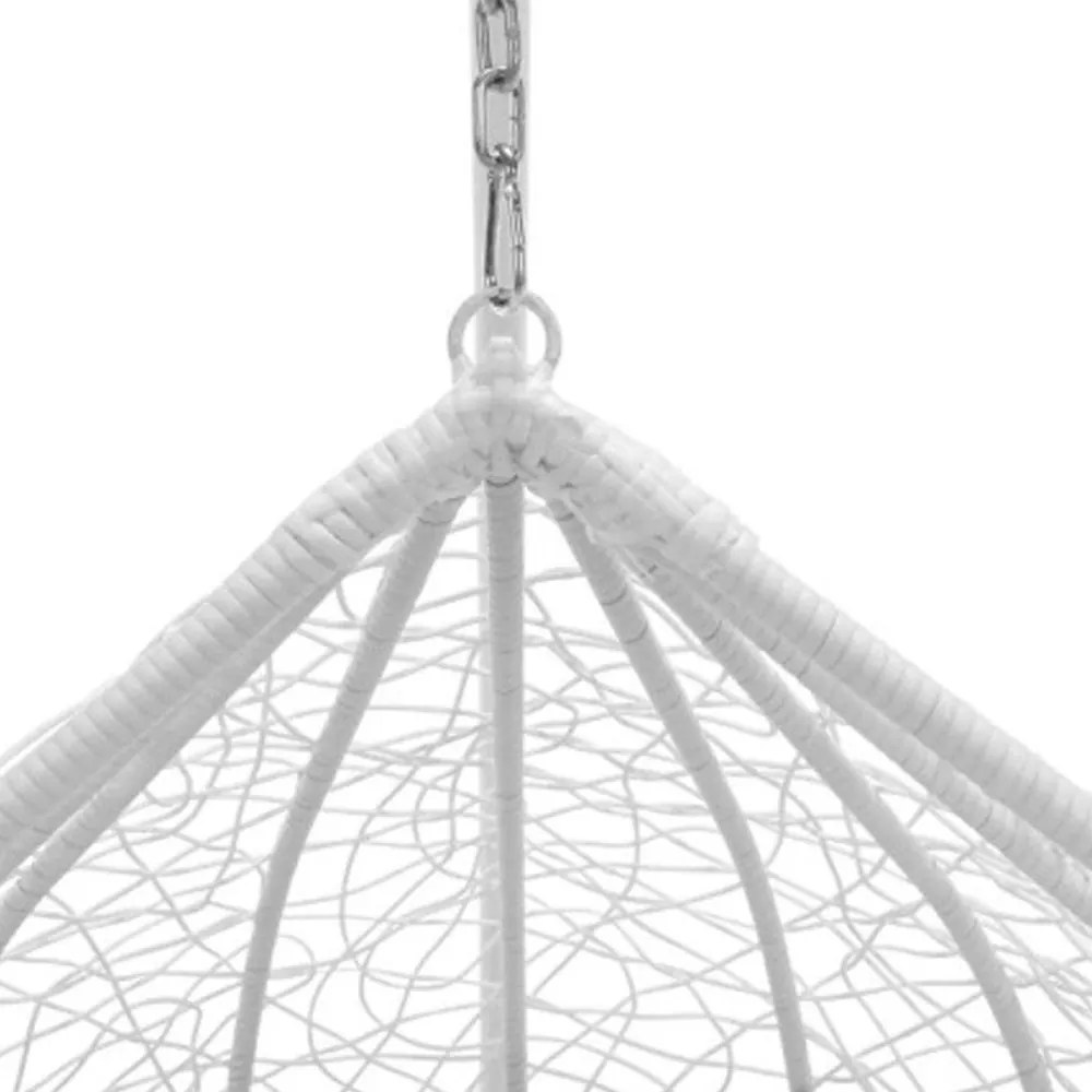 Függőfotel 135x115x210cm fehér Babilon-XXL-White