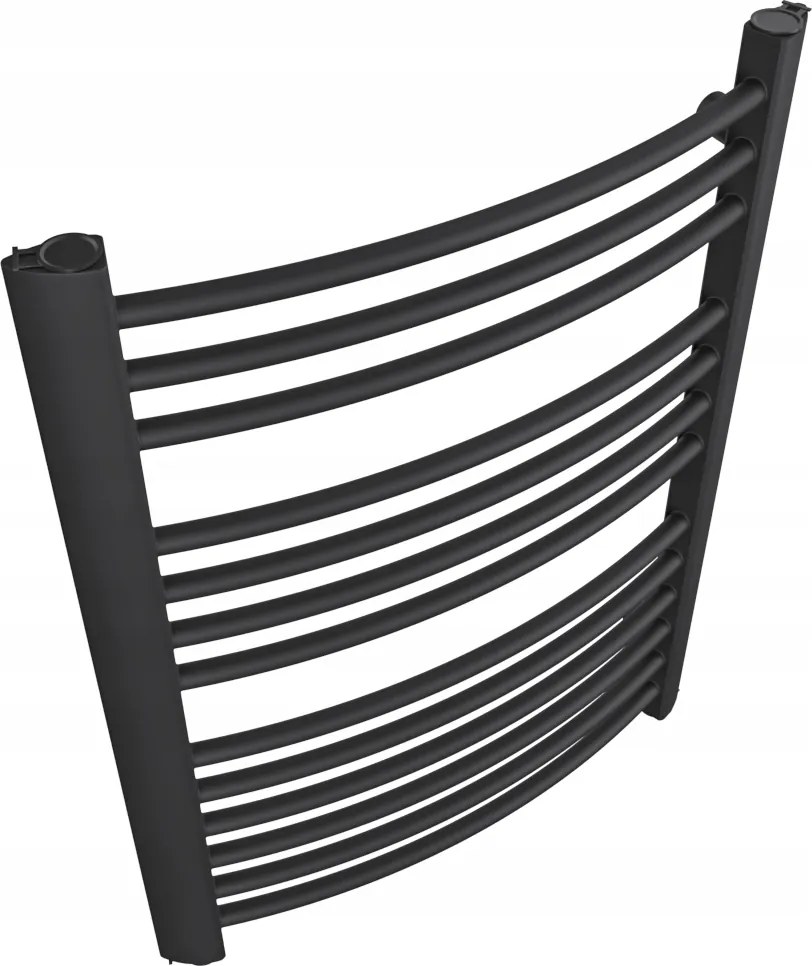 Fürdőszobai radiátor Fenix 1350/470 Fekete Matt