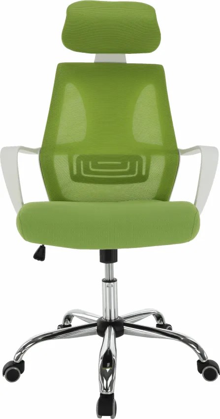 Irodai szék, zöld/fehér, TAXIS