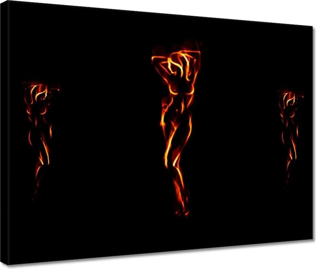 Vászonkép 40x30 Forró lány