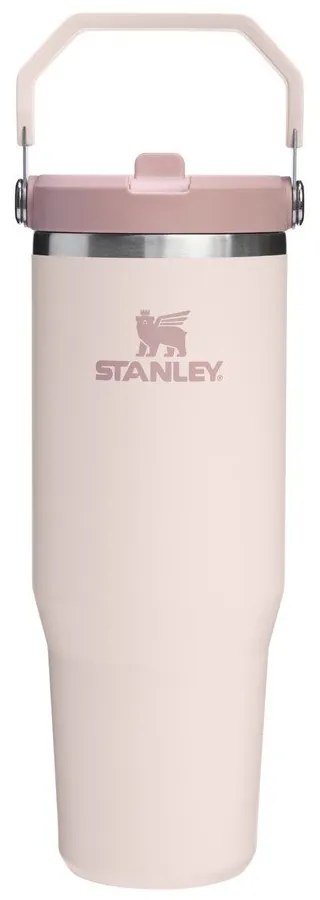 Világos rózsaszín termosz 890 ml IceFlow Flip Straw 2.0 – Stanley