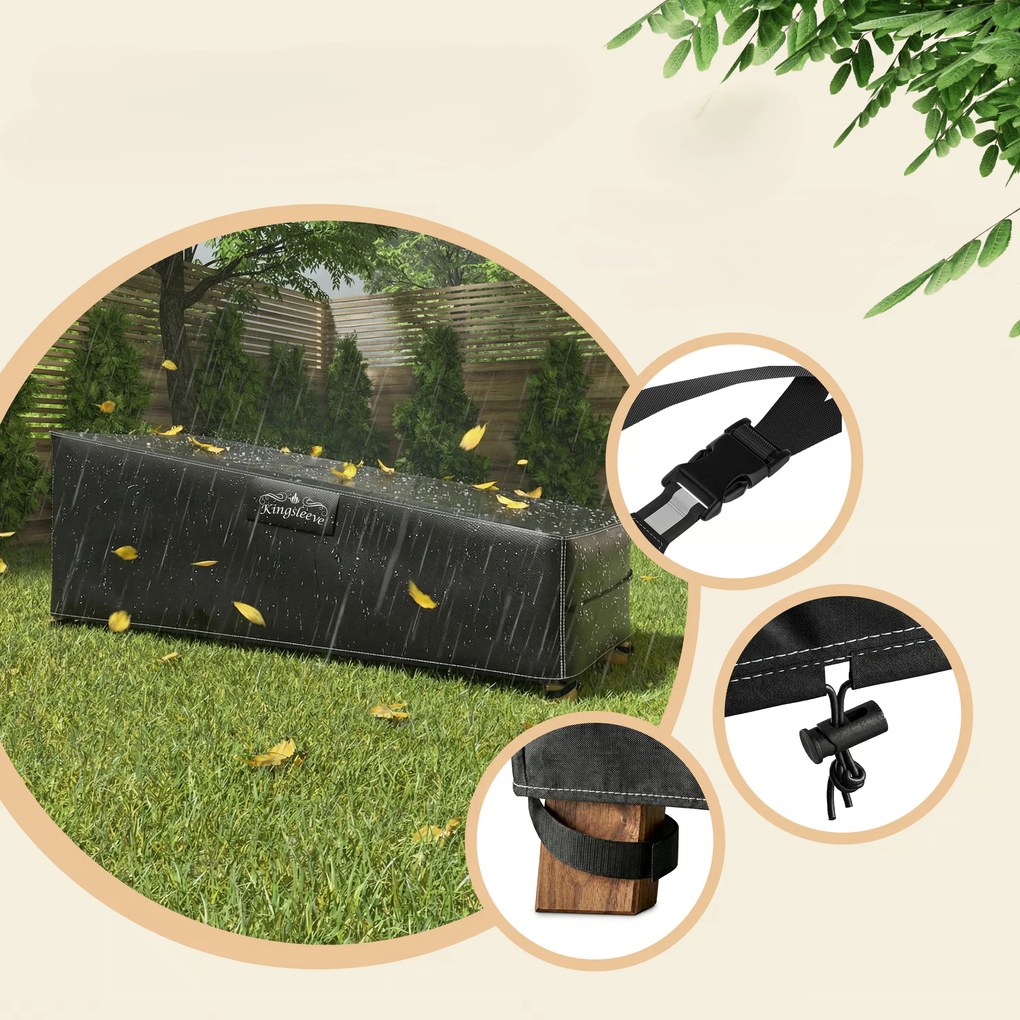 Deuba Nyugágy védőhuzat 200x75x40/70 cm - antracit