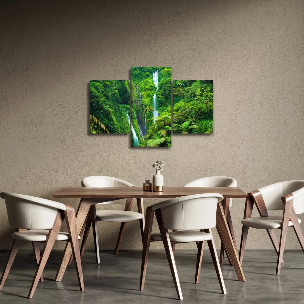 Kép - Madakaripura vízesések, Kelet-Jáva, Indonézia (90x60 cm)
