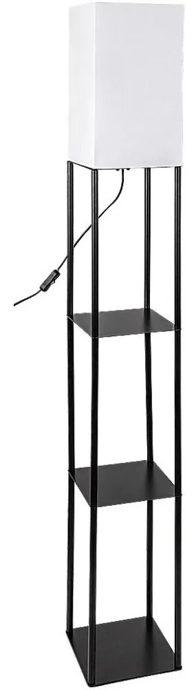 Rabalux 74191 - Állólámpa polccal BRONN 1xE27/40W/230V