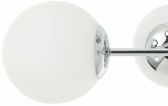 Felületre szerelt csillár MADDIE 4xE14/5W/230V fényes króm