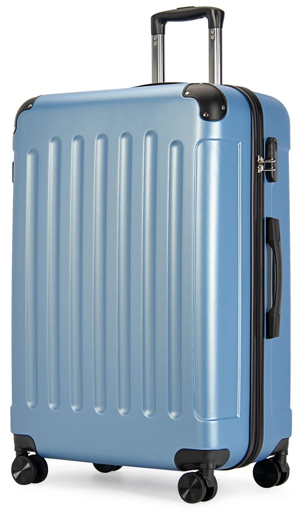 BONTOUR VERTICAL 4 Kerekes Nagy Borönd 76x50,5x29,5cm, jégkék