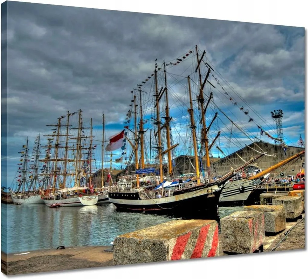 Vászonkép 50x40 Vitorláshajó