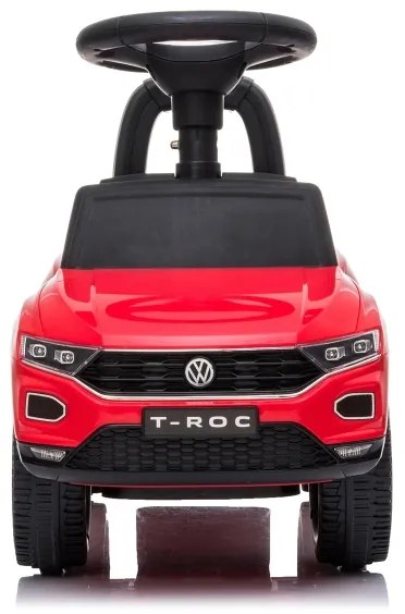 Push autó Volkswagen 2xAA piros/fekete