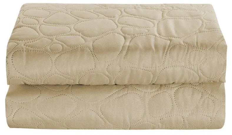 Bézs ágytakaró STONE Méret: 170 x 210 cm