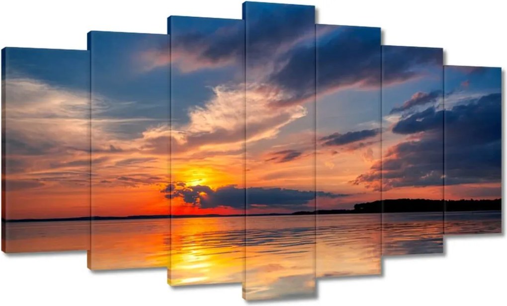 Vászonkép 140x80 Naplemente Trópusok