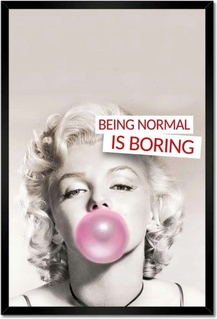 Poszterek keretben 40x60 Marilyn Monroe Léggömb