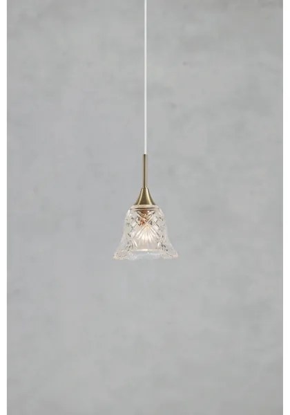 Markslöjd 109011 - Kábeles LUNA csillár 1xE14/40W/230V, sárgaréz