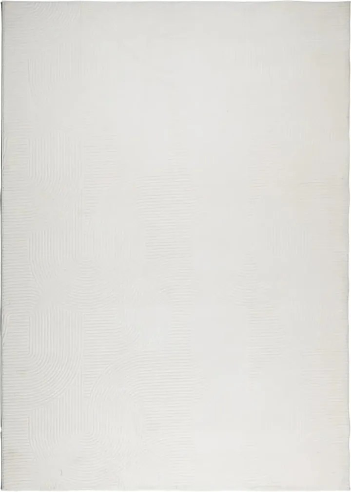 vidaXL IZA krémszínű rövid szálú skandináv stílusú szőnyeg 200x280 cm