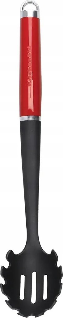 KitchenAid Tészta kanál piros, tálaló lyukakkal