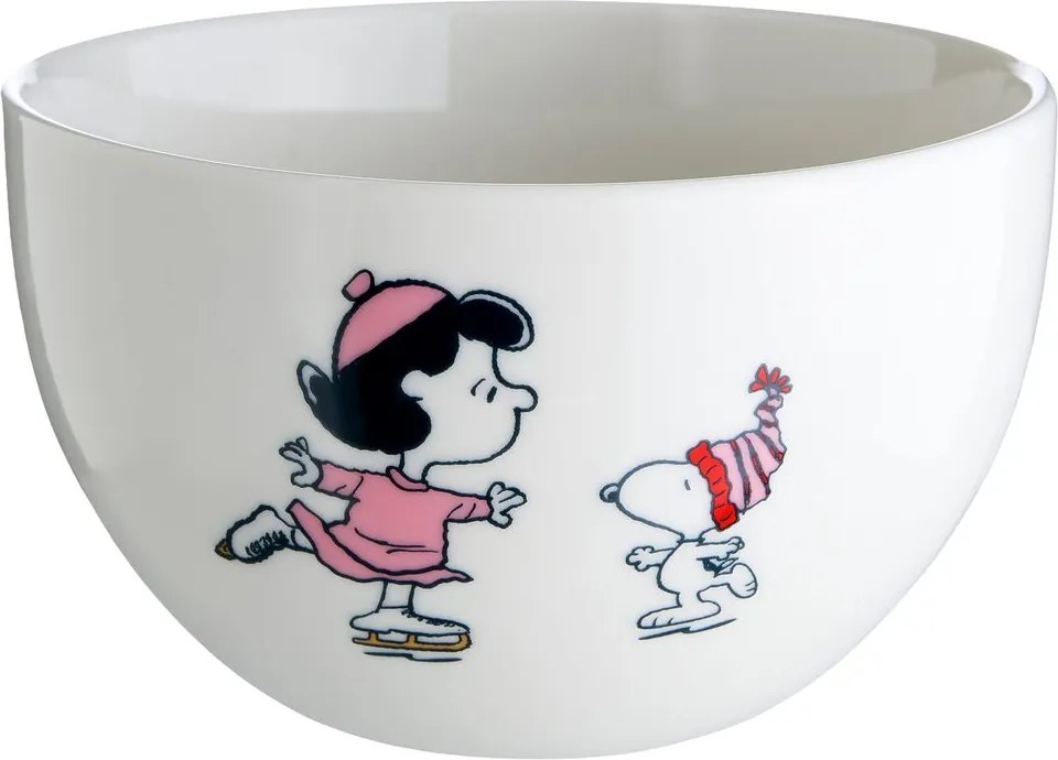 PEANUTS müzlistál 600 ml, Snoopy és Lucy