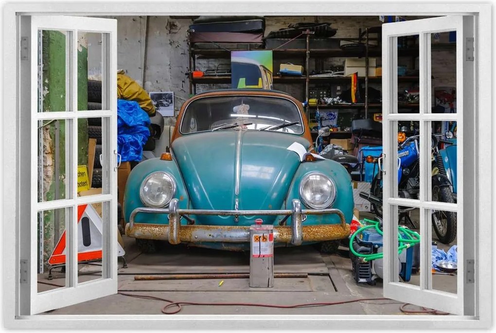 Poszterek 120x80 Garázs javítás Bogár