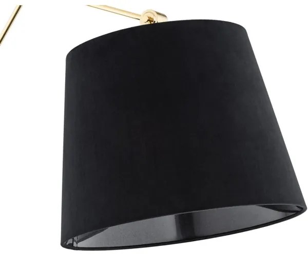 Argon 4898 - Fali lámpa ZAKYNTOS PLUS 1xE27/15W/230V fekete/arany