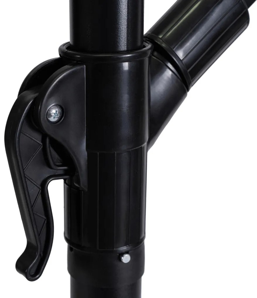 AKRON világosszürke kerti napernyő