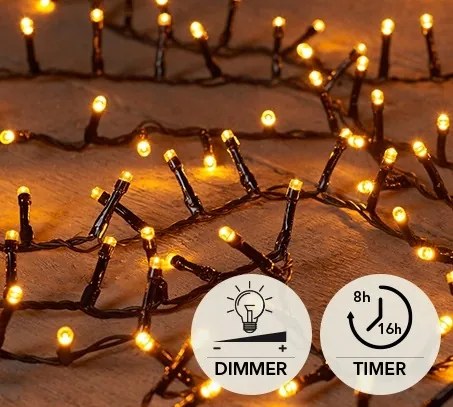 Fénylánc 300 Led lámpa