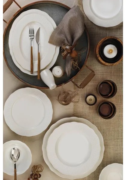 26 részes étkészlet fehér/porcelán