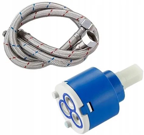 Rea Polo - Magas mosdócsaptelep, fehér-króm, REA-B9942