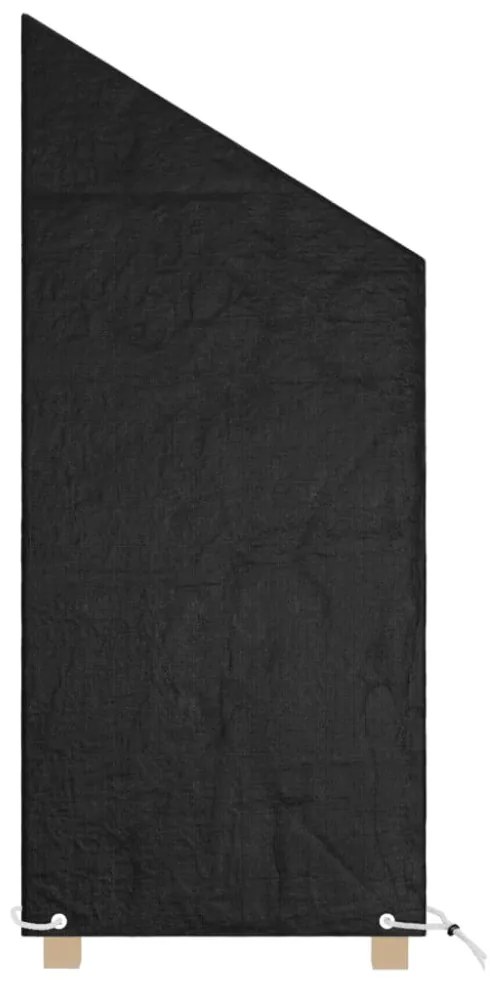 2 db polietilén kerti székhuzat 8 fűzőlyukkal 65x65x110/150 cm