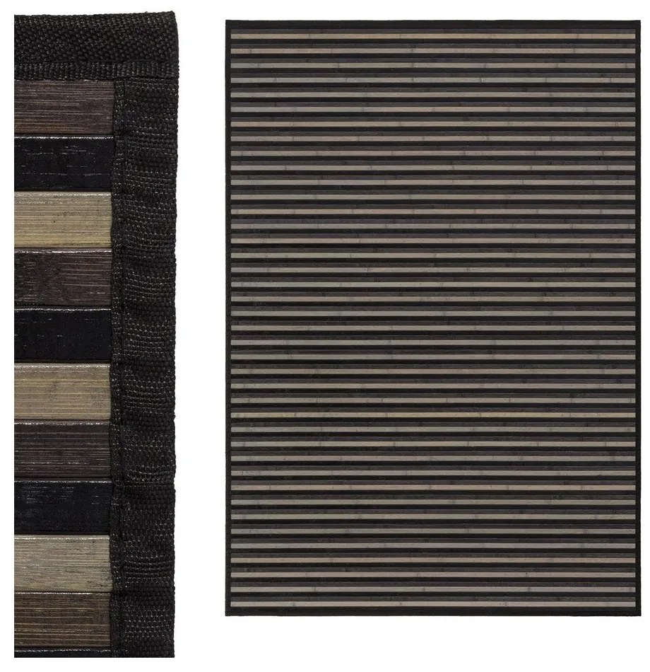 Szürke bambusz szőnyeg 140x200 cm – Casa Selección