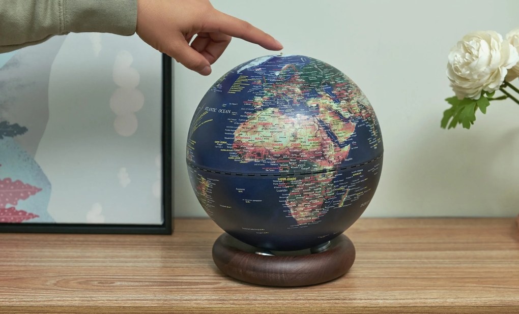"AtlasGlobe" lámpa, 20 cm - Gingko