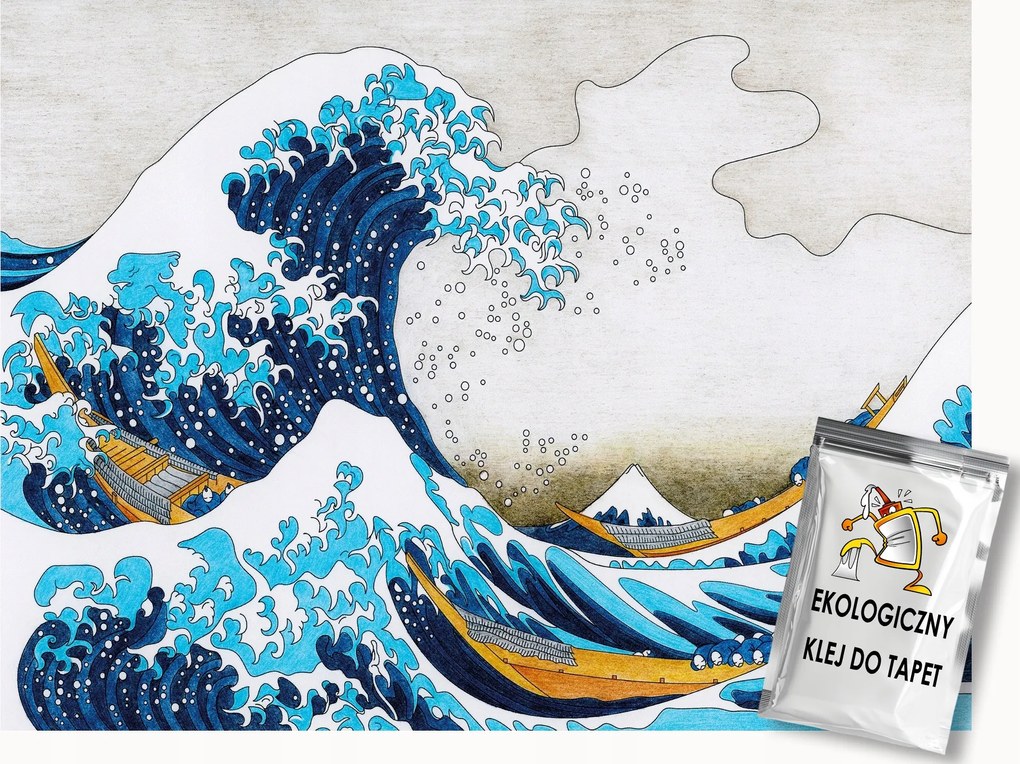 Fotótapéta Flizelina Ázsia Japán Nagy Hullám Kanagavában 200x140 ragasztó