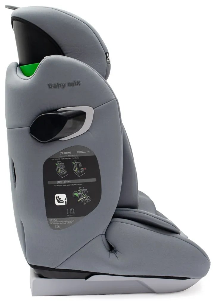 Autósülés BABY MIX HERO PRO I-SIZE grey