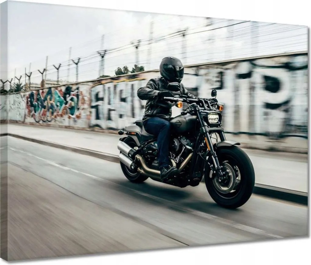 Vászonkép 40x30 Harley Davidson Motorkerékpár